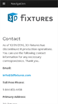 Mobile Screenshot of 3dfixtures.com
